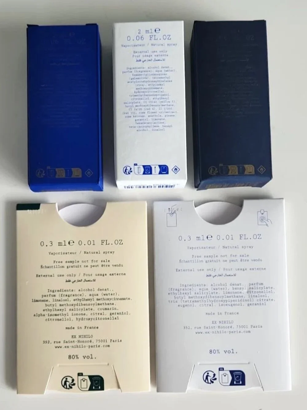 Ex Nihilo selling lot